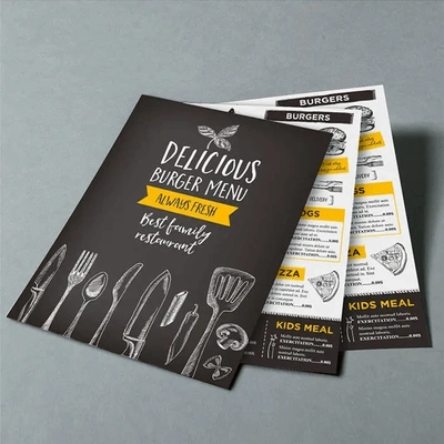Flat Menu
