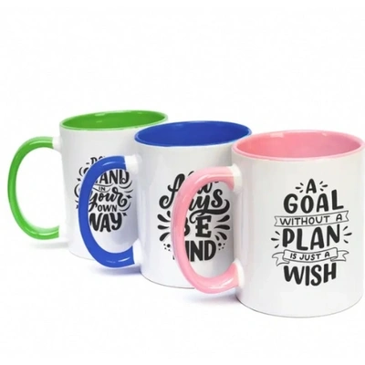  Mugs - coloured