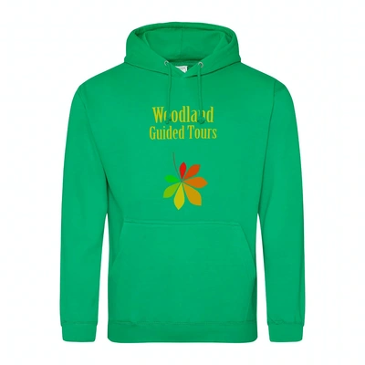 Custom Printed Hoodie - Woodland Guide