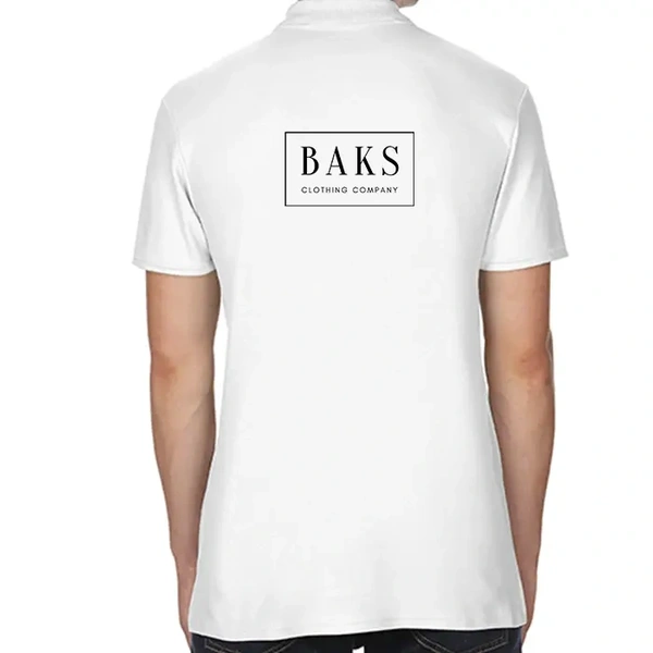  Polo Shirts - White Back